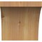 Ekena Millwork 6"W x 6"D x 6"H Thorton Rough Sawn Knee Brace, Western Red Cedar BRC06X06X06THR00RWR - alternate 4